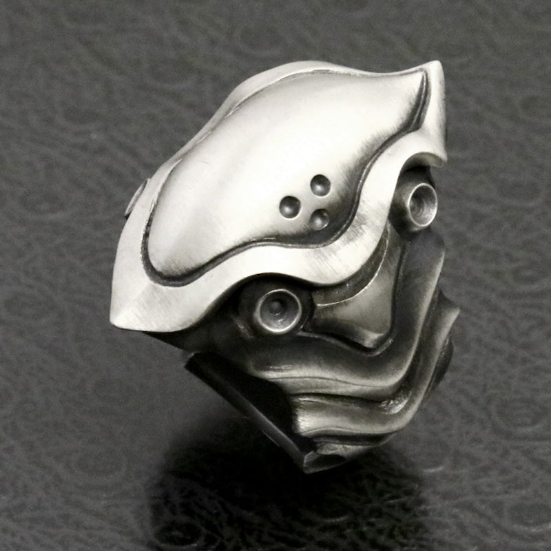 【Silver Monsters】前衛宗師 日本Glam Scale 機甲王"LR-006" 原創純銀 使徒機甲戒指