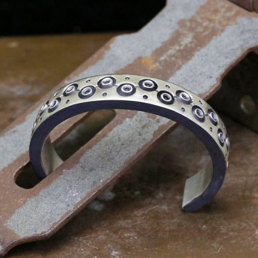 【Silver Monsters】日本前衛宗師 Glam Scale機甲王 超重磅!!! 95g超狂 寬版機甲手鐲