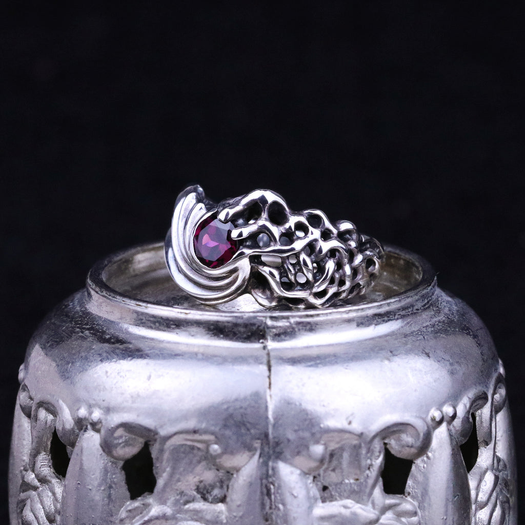 【Silver Monsters】幻獸異骸 日本殿堂級 Strange Freak Designs 破碎之美寶石戒指