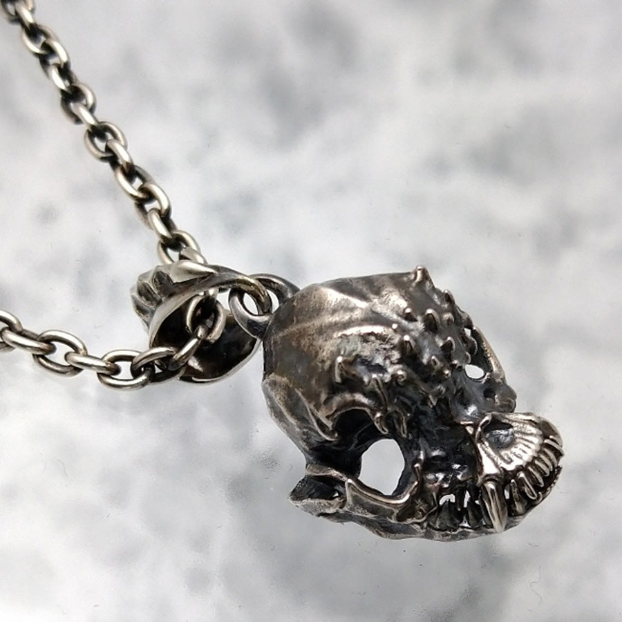 【Silver Monsters】幻獸異骸 日本 Strange Freak Designs 原創戌年-狗 可動純銀吊墜