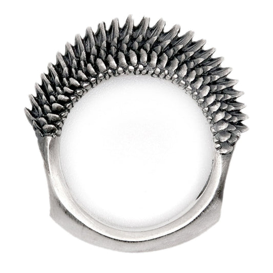 【Silver Monsters】日本雕畫雙絕 DUAL FLOW 原創精雕 純銀 鱗 兩用 吊墜/戒指