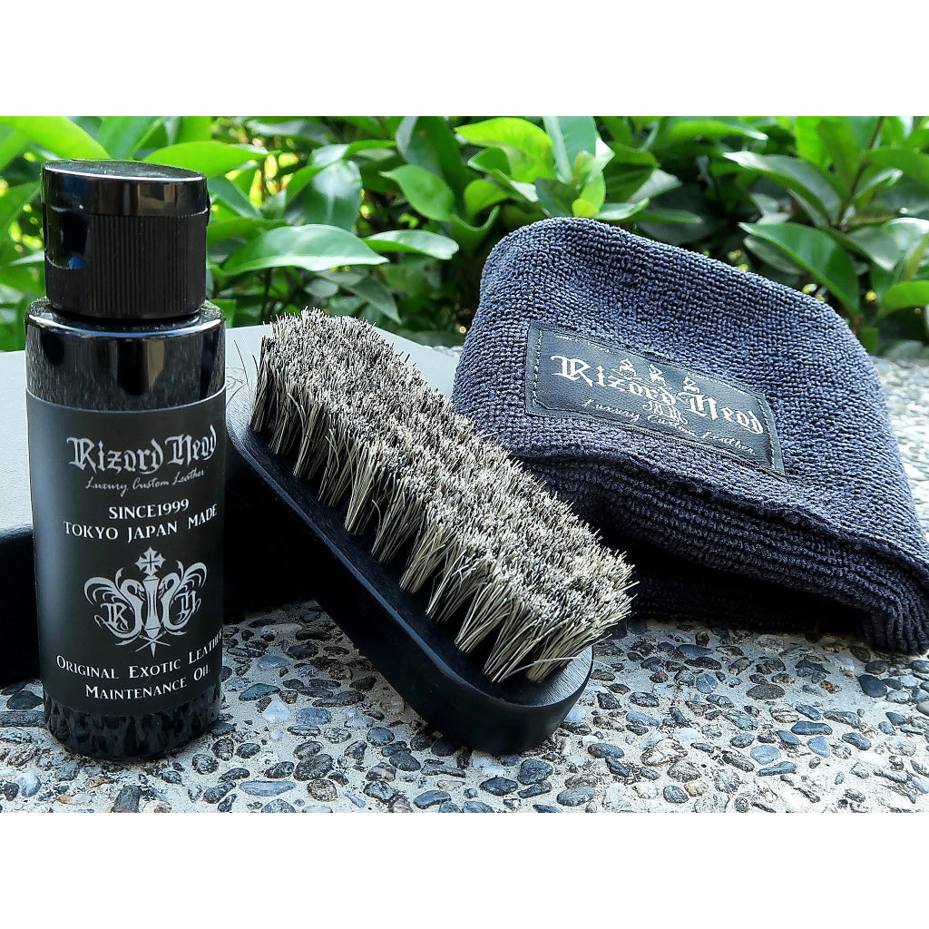 【Silver Monsters】日本殿堂級 Rizard Head 20週年紀念-皮革維護套裝組