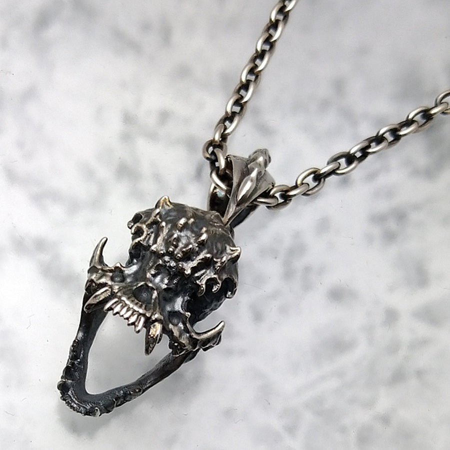 【Silver Monsters】幻獸異骸 日本 Strange Freak Designs 原創戌年-狗 可動純銀吊墜