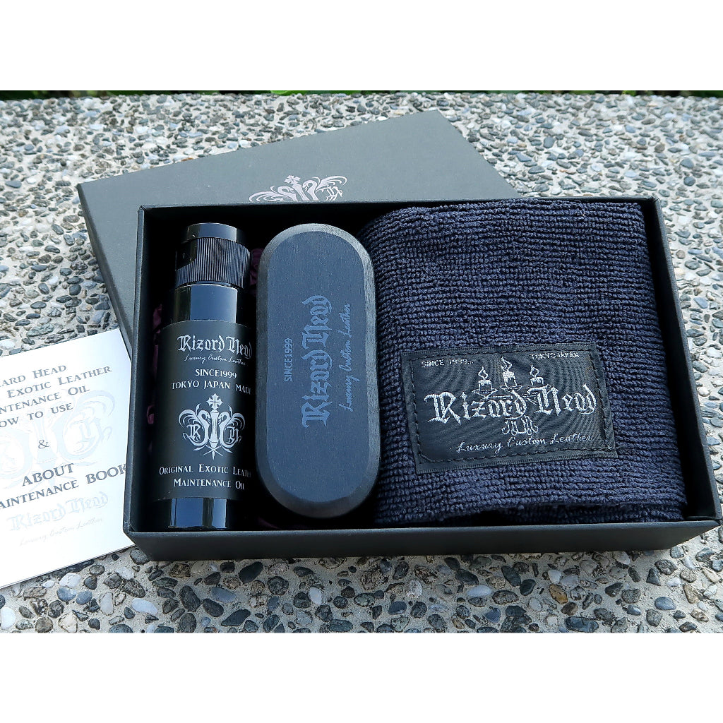 【Silver Monsters】日本殿堂級 Rizard Head 20週年紀念-皮革維護套裝組