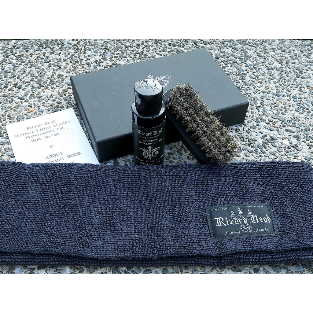 【Silver Monsters】日本殿堂級 Rizard Head 20週年紀念-皮革維護套裝組