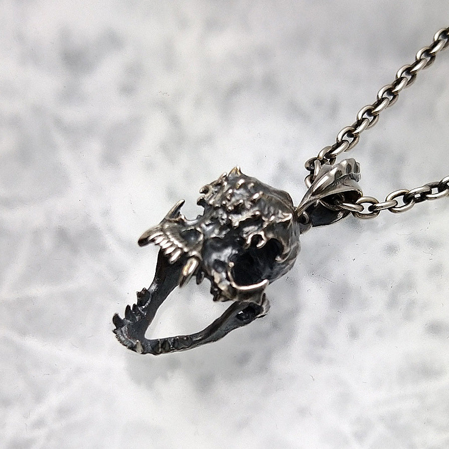 【Silver Monsters】幻獸異骸 日本 Strange Freak Designs 原創戌年-狗 可動純銀吊墜