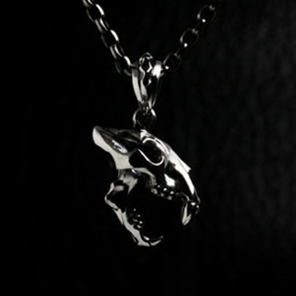 【Silver Monsters】幻獸異骸 日本 Strange Freak Designs 原創 寅年-虎 純銀吊墜