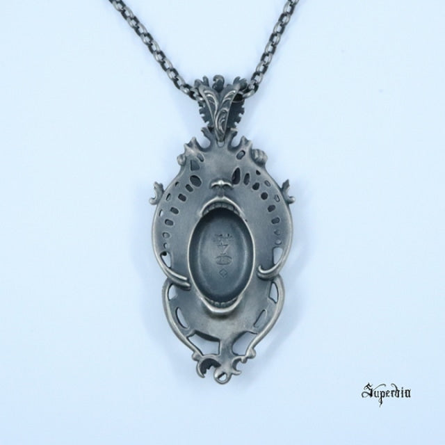 【Silver Monsters】日本暗系古典 Superbia "Fatal Mirror" 絕命魔鏡 原創 純銀項墜
