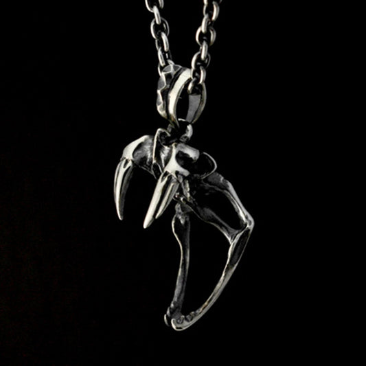 【Silver Monsters】幻獸異骸 日本 Strange Freak Designs 原創 巳年-蛇 純銀吊墜