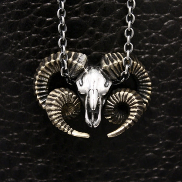 【Silver Monsters】幻獸異骸 日本 Strange Freak Designs 原創 未年-羊 銀銅吊墜