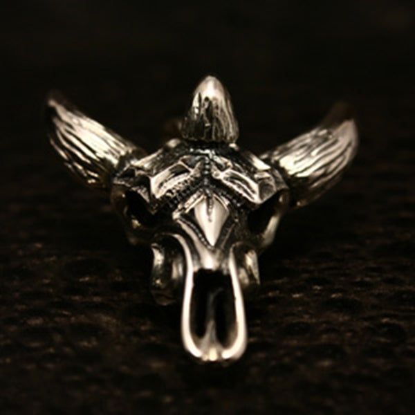 【Silver Monsters】幻獸異骸 日本 Strange Freak Designs 原創 醜年-牛 純銀吊墜