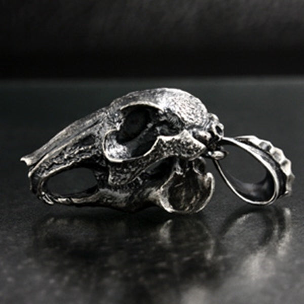 【Silver Monsters】幻獸異骸 日本 Strange Freak Designs 原創 卯年-兔 純銀吊墜
