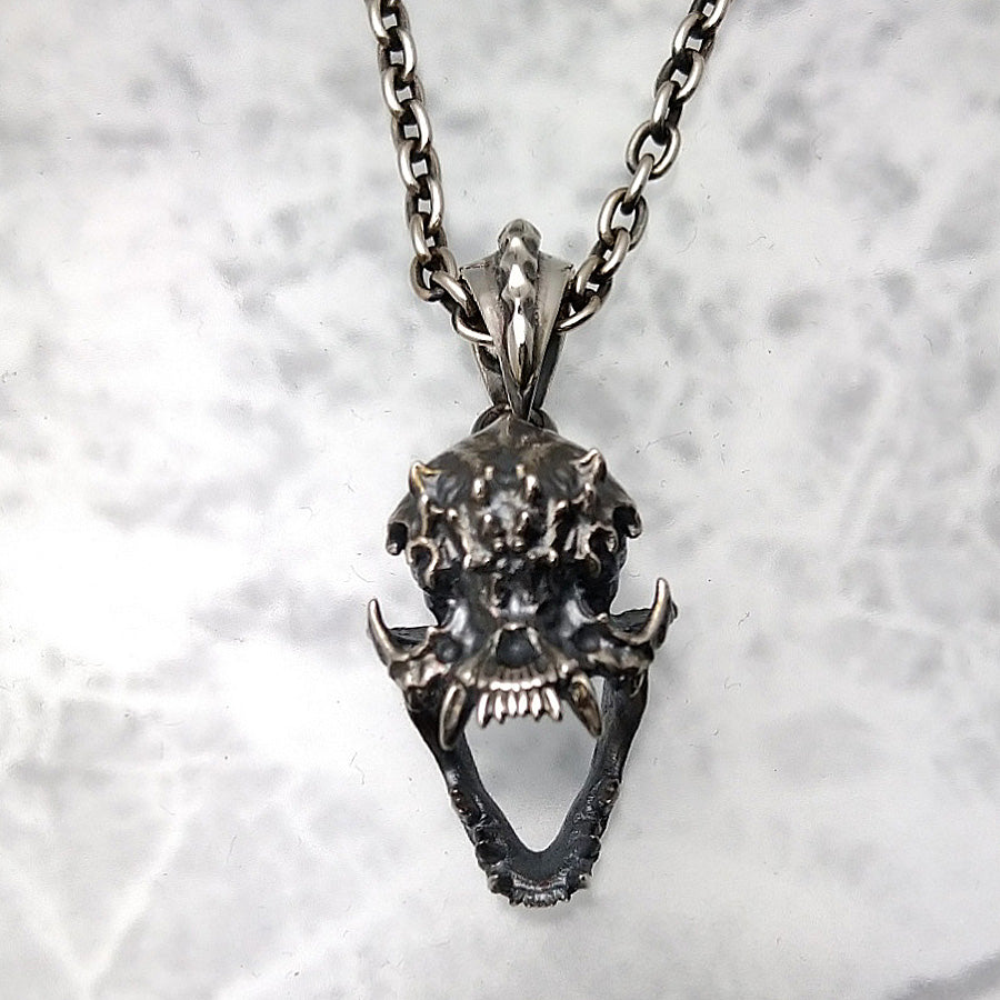 【Silver Monsters】幻獸異骸 日本 Strange Freak Designs 原創戌年-狗 可動純銀吊墜