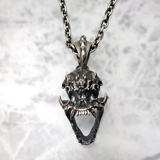 【Silver Monsters】幻獸異骸 日本 Strange Freak Designs 原創戌年-狗 可動純銀吊墜