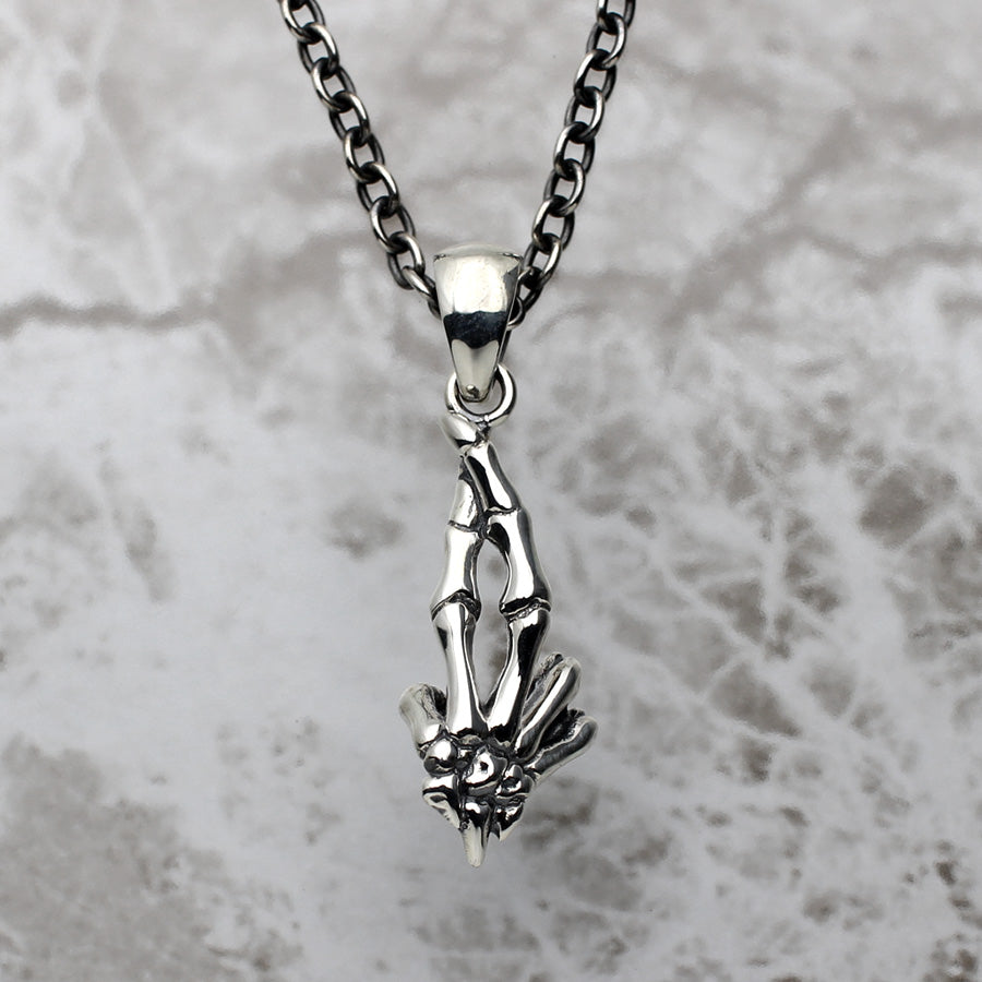 【Silver Monsters】幻獸異骸 日本 Strange Freak Designs 原創 祝好運手勢 純銀吊墜