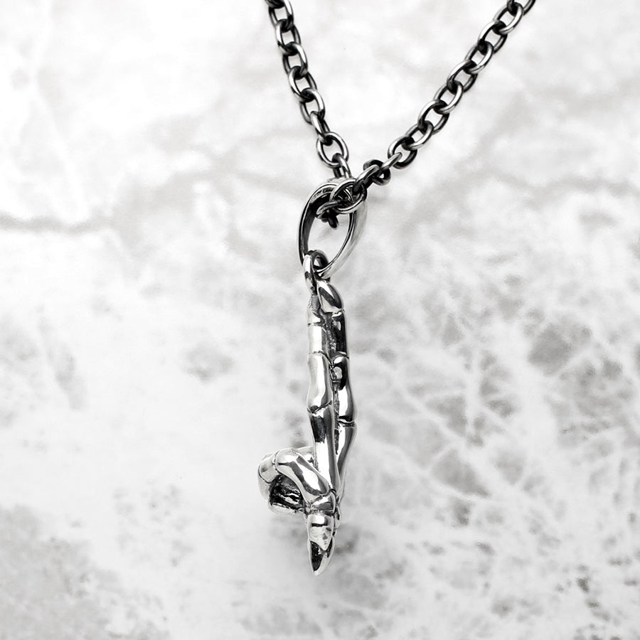 【Silver Monsters】幻獸異骸 日本 Strange Freak Designs 原創 祝好運手勢 純銀吊墜