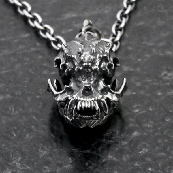 【Silver Monsters】幻獸異骸 日本 Strange Freak Designs 原創戌年-狗 可動純銀吊墜
