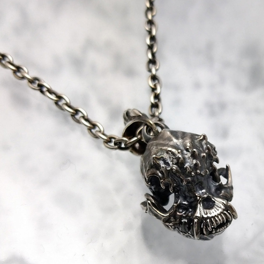 【Silver Monsters】幻獸異骸 日本 Strange Freak Designs 原創戌年-狗 可動純銀吊墜