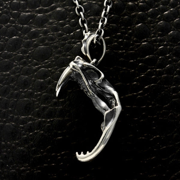 【Silver Monsters】幻獸異骸 日本 Strange Freak Designs 原創 巳年-蛇 純銀吊墜