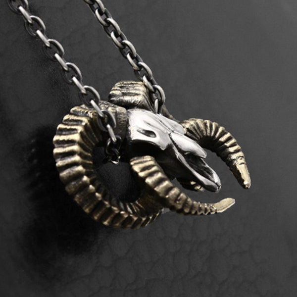 【Silver Monsters】幻獸異骸 日本 Strange Freak Designs 原創 未年-羊 銀銅吊墜