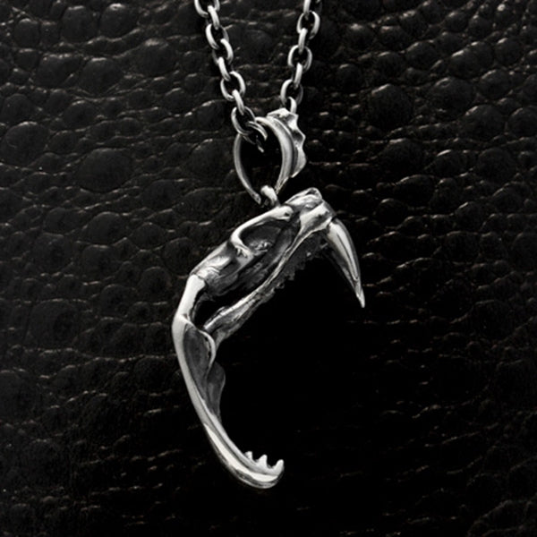 【Silver Monsters】幻獸異骸 日本 Strange Freak Designs 原創 巳年-蛇 純銀吊墜
