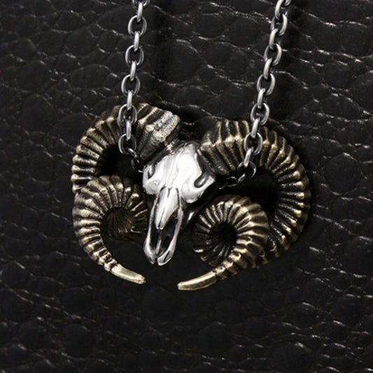 【Silver Monsters】幻獸異骸 日本 Strange Freak Designs 原創 未年-羊 銀銅吊墜