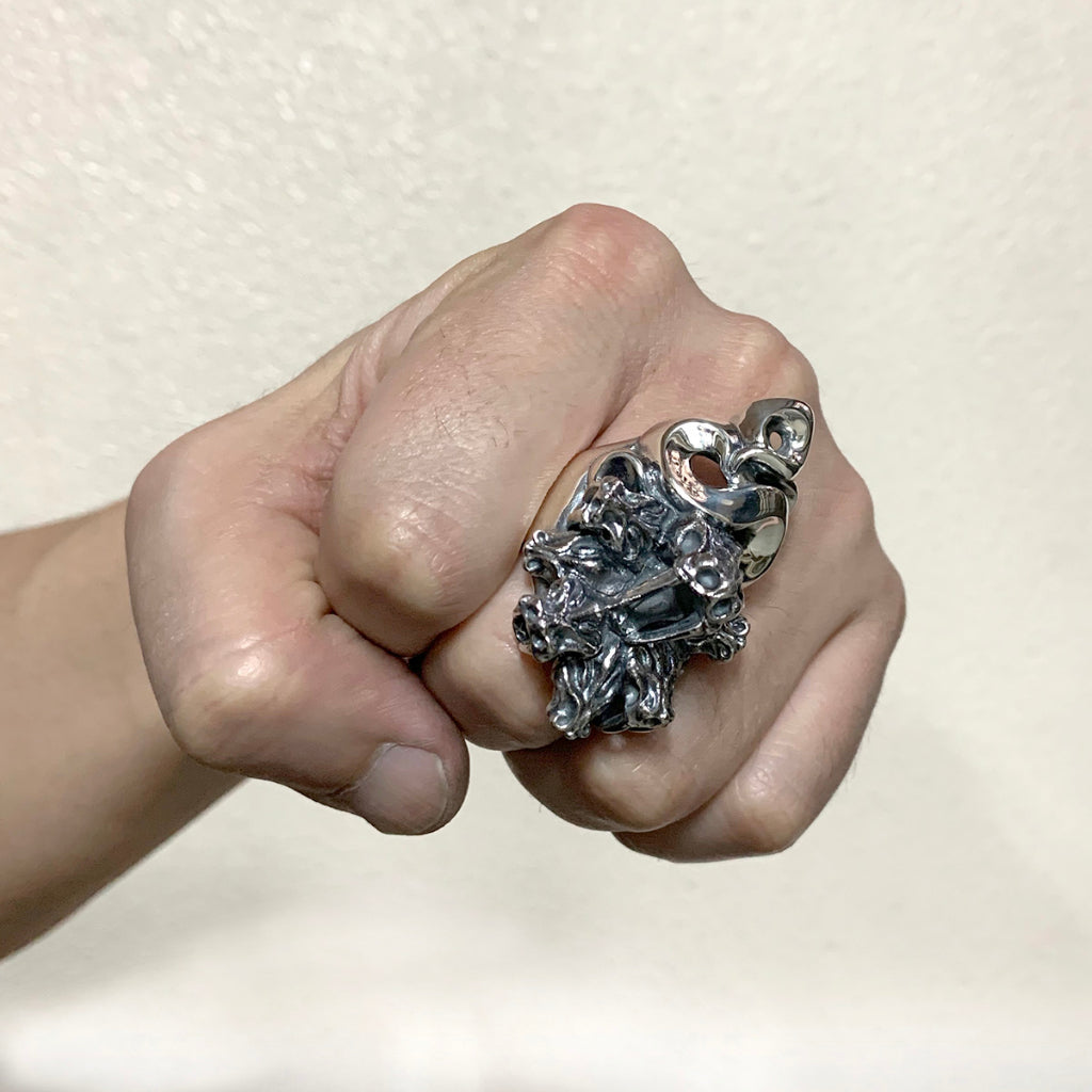 【Silver Monsters】幻獸異骸 日本 Strange Freak Designs 原創 八岐大蛇 純銀戒指