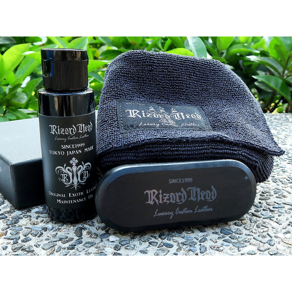 【Silver Monsters】日本殿堂級 Rizard Head 20週年紀念-皮革維護套裝組