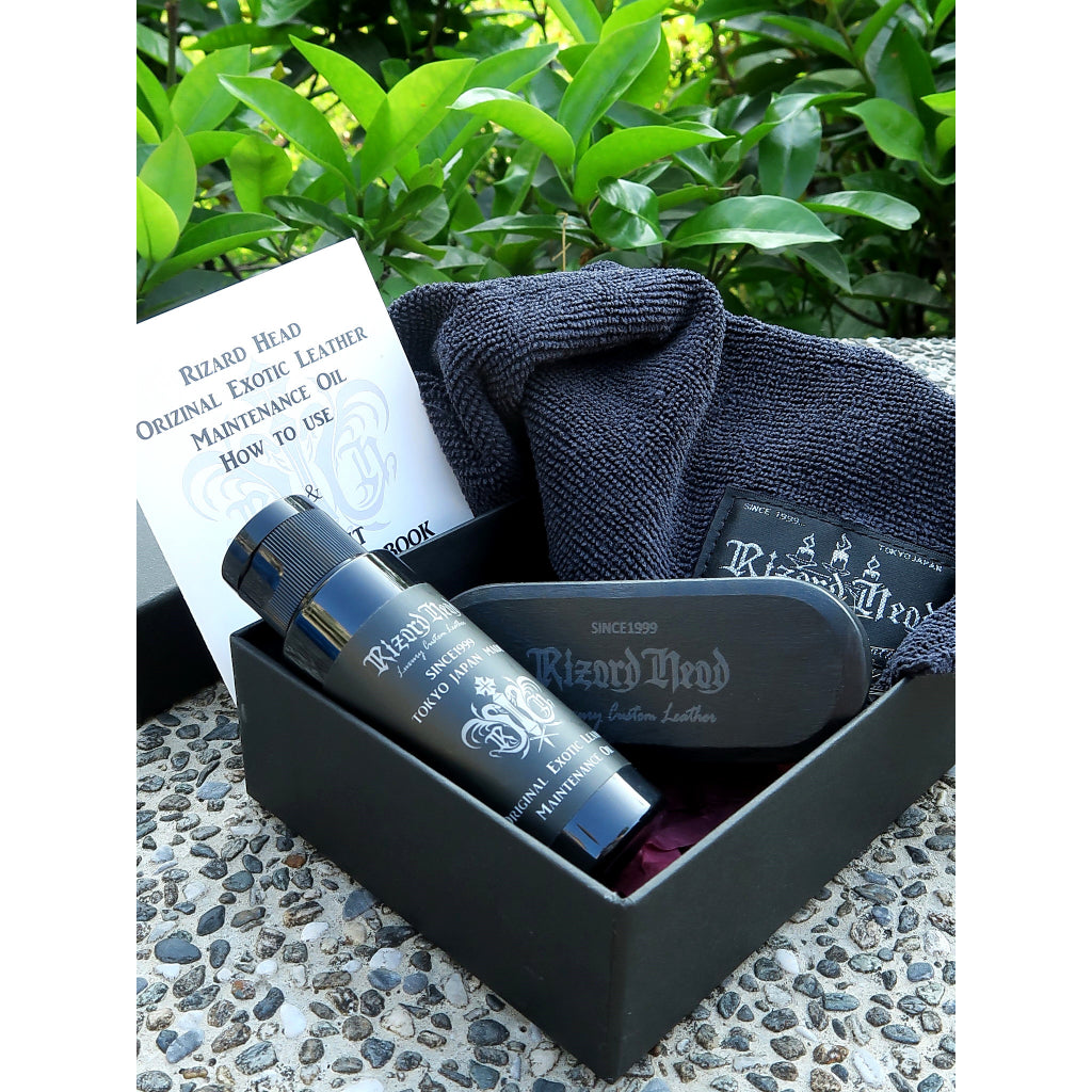 【Silver Monsters】日本殿堂級 Rizard Head 20週年紀念-皮革維護套裝組