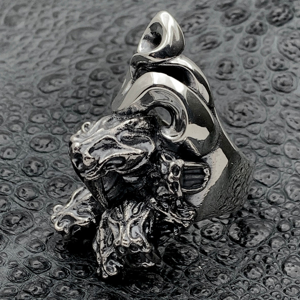 【Silver Monsters】幻獸異骸 日本 Strange Freak Designs 原創 八岐大蛇 純銀戒指
