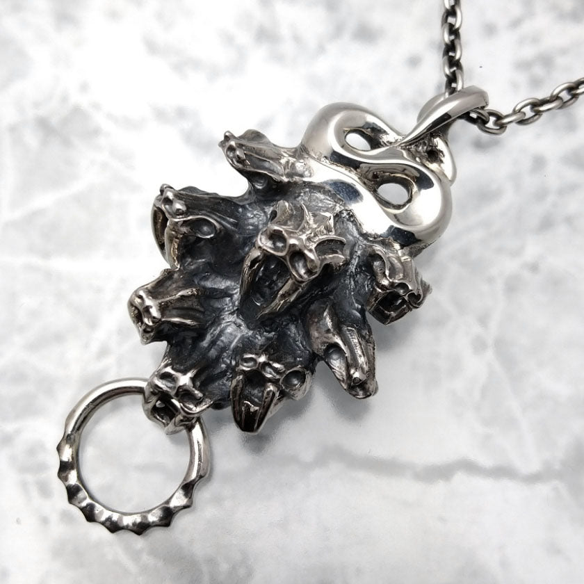 【Silver Monsters】幻獸異骸 日本 Strange Freak Designs 原創 八岐大蛇 純銀吊墜