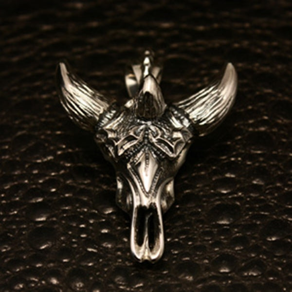 【Silver Monsters】幻獸異骸 日本 Strange Freak Designs 原創 醜年-牛 純銀吊墜