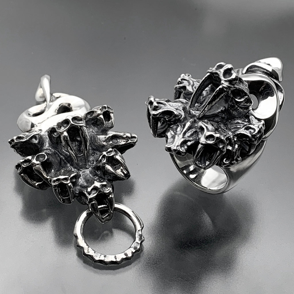 【Silver Monsters】幻獸異骸 日本 Strange Freak Designs 原創 八岐大蛇 純銀戒指