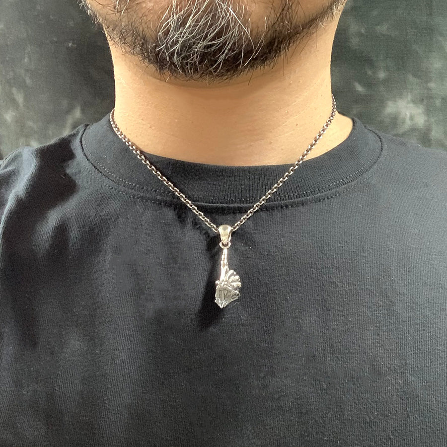 【Silver Monsters】幻獸異骸 日本 Strange Freak Designs 原創 忍者結印 純銀吊墜