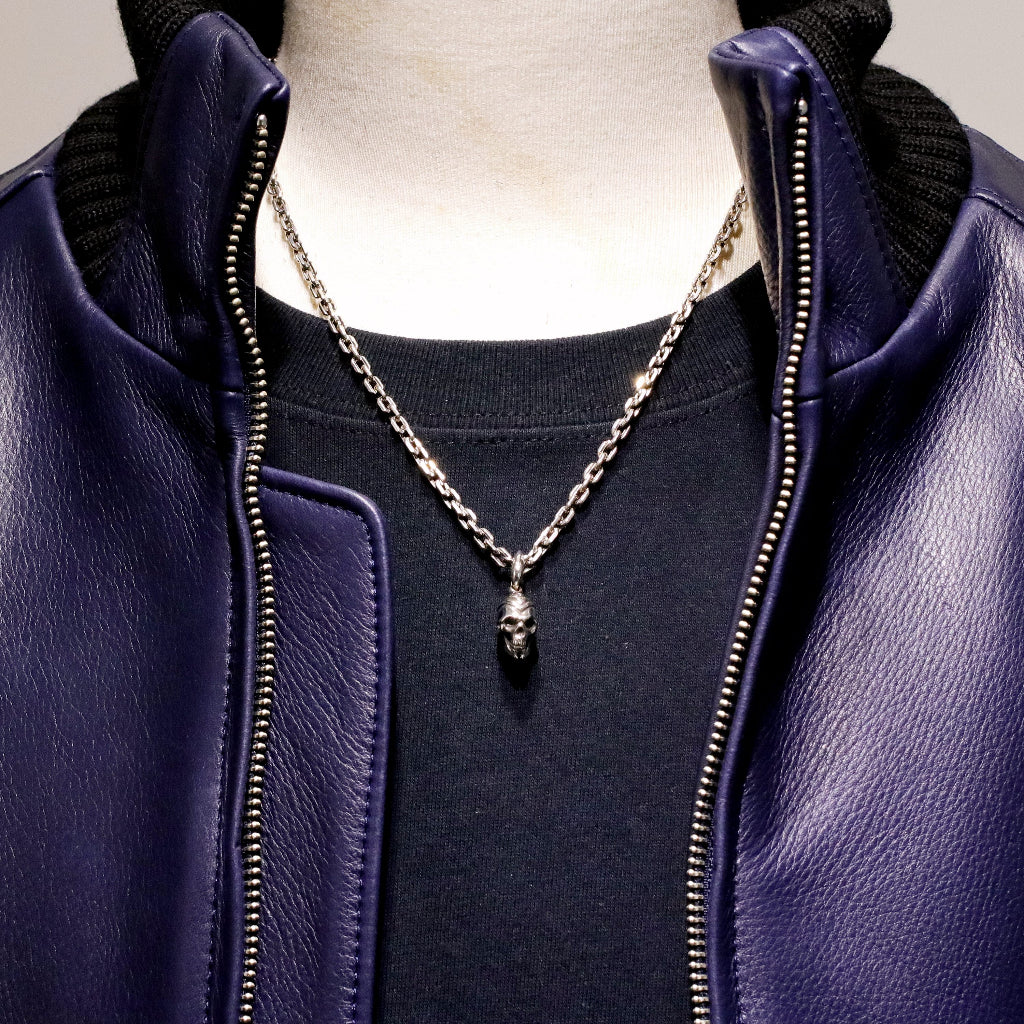 日本新銳 avatara 細緻手作 祭祀頭骨 小骷髏 原創設計 純銀吊墜