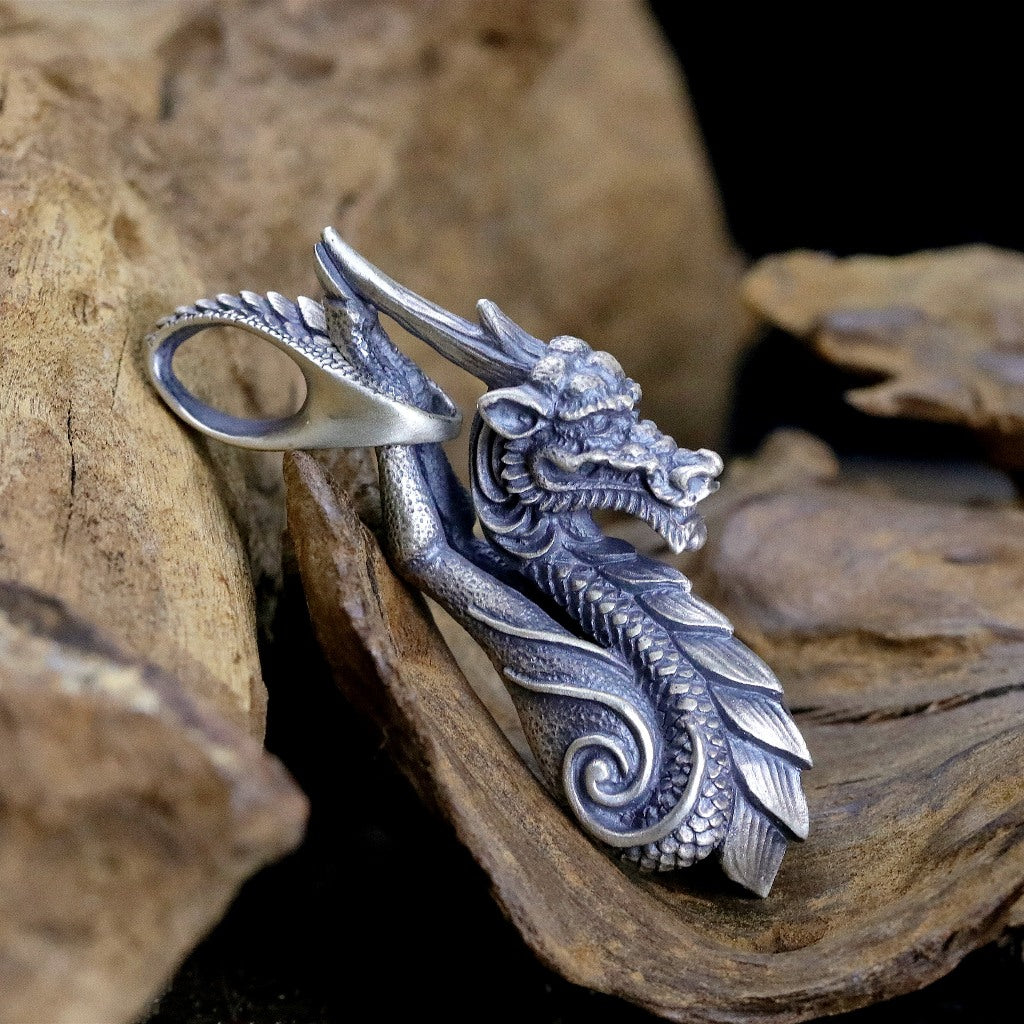 【獨家限定】日本Dual Flow與SMS九週年聯名 "龍馬麒麟"純銀吊墜