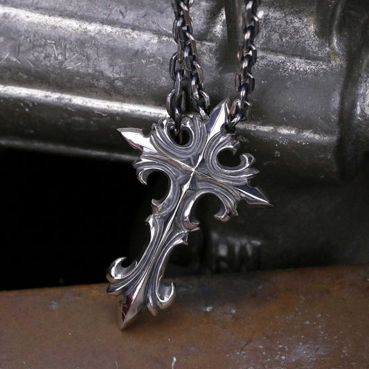 【Silver Monsters】日本一線神牌 Loud Style Design 原創設計 “不可饒恕” 十字架項鍊