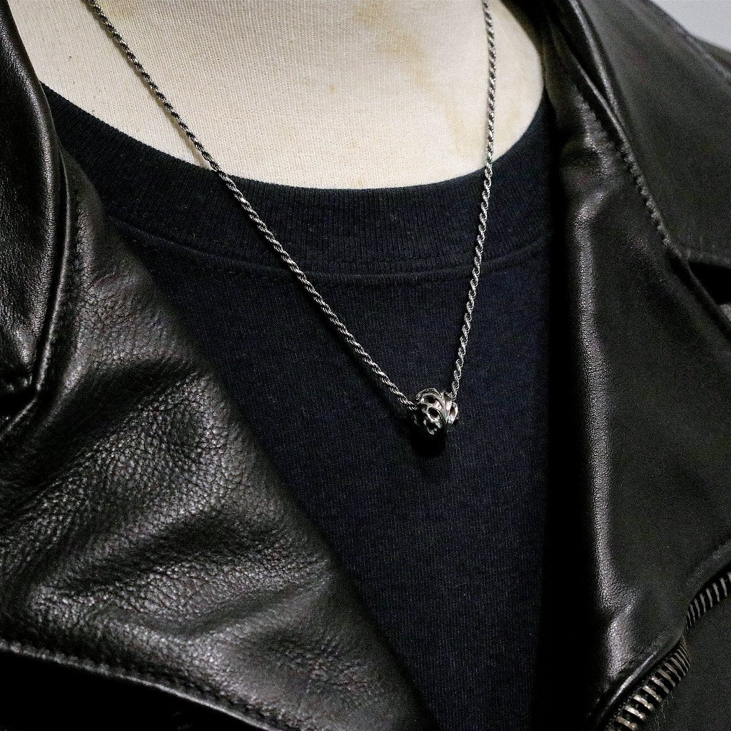 【Silver Monsters】日本前衛宗師 Glam Scale 機甲王 原創手作 深海植萃純銀項鍊(含鍊)