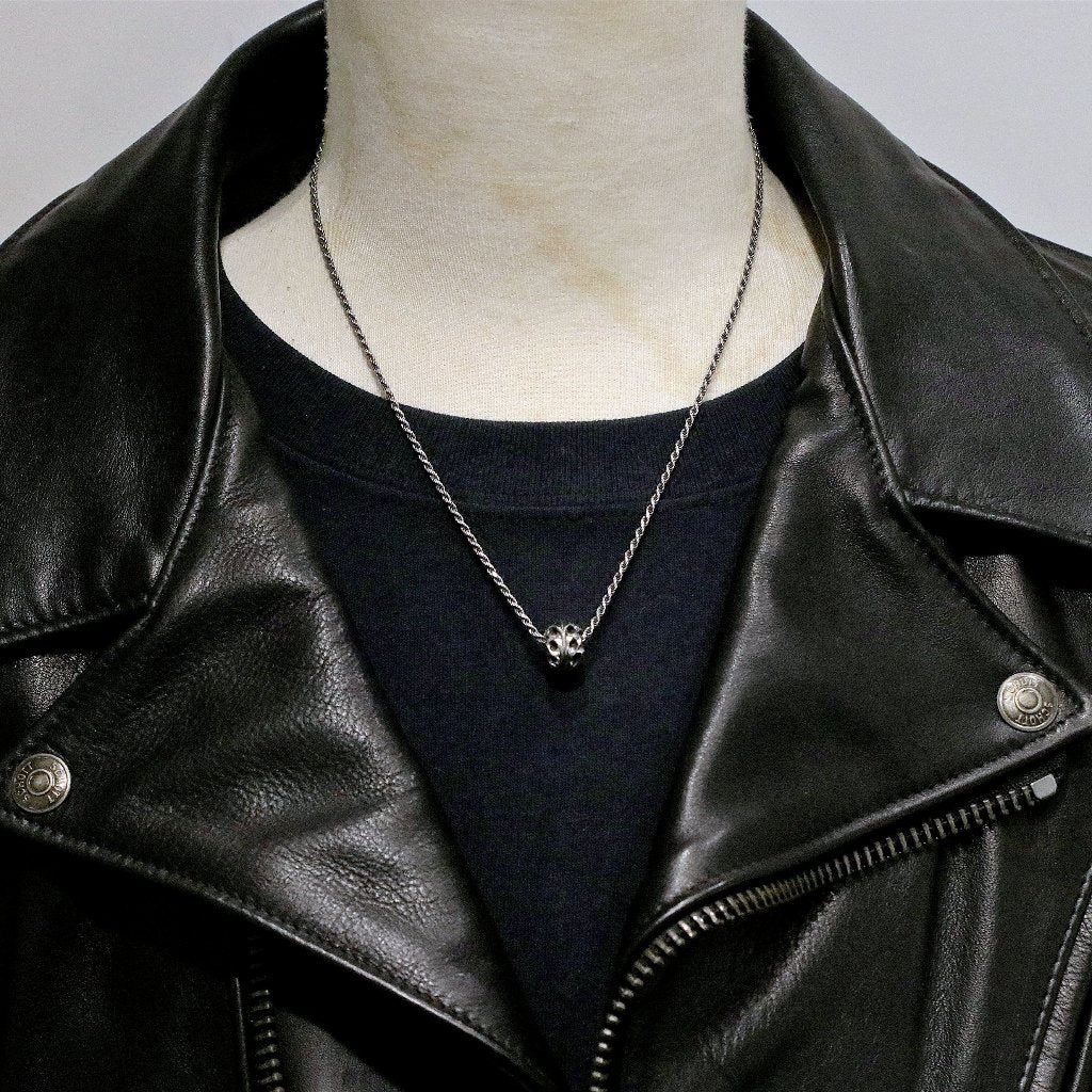 【Silver Monsters】日本前衛宗師 Glam Scale 機甲王 原創手作 深海植萃純銀項鍊(含鍊)