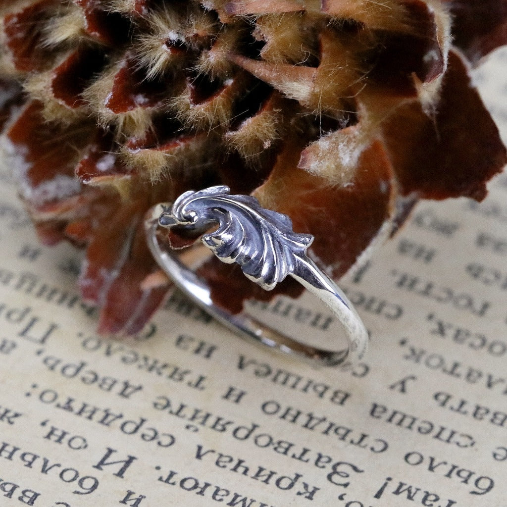 【Silver Monsters】日本一級神牌Loud Style Design × FAYDE 哥德雕花 簡約戒指S