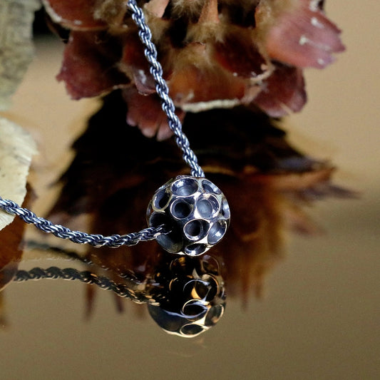 【Silver Monsters】日本前衛宗師 Glam Scale 機甲王 原創手作 深海珊瑚純銀項鍊(含鍊)