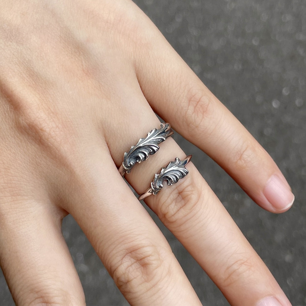 【Silver Monsters】日本一級神牌Loud Style Design × FAYDE 哥德雕花 簡約戒指S