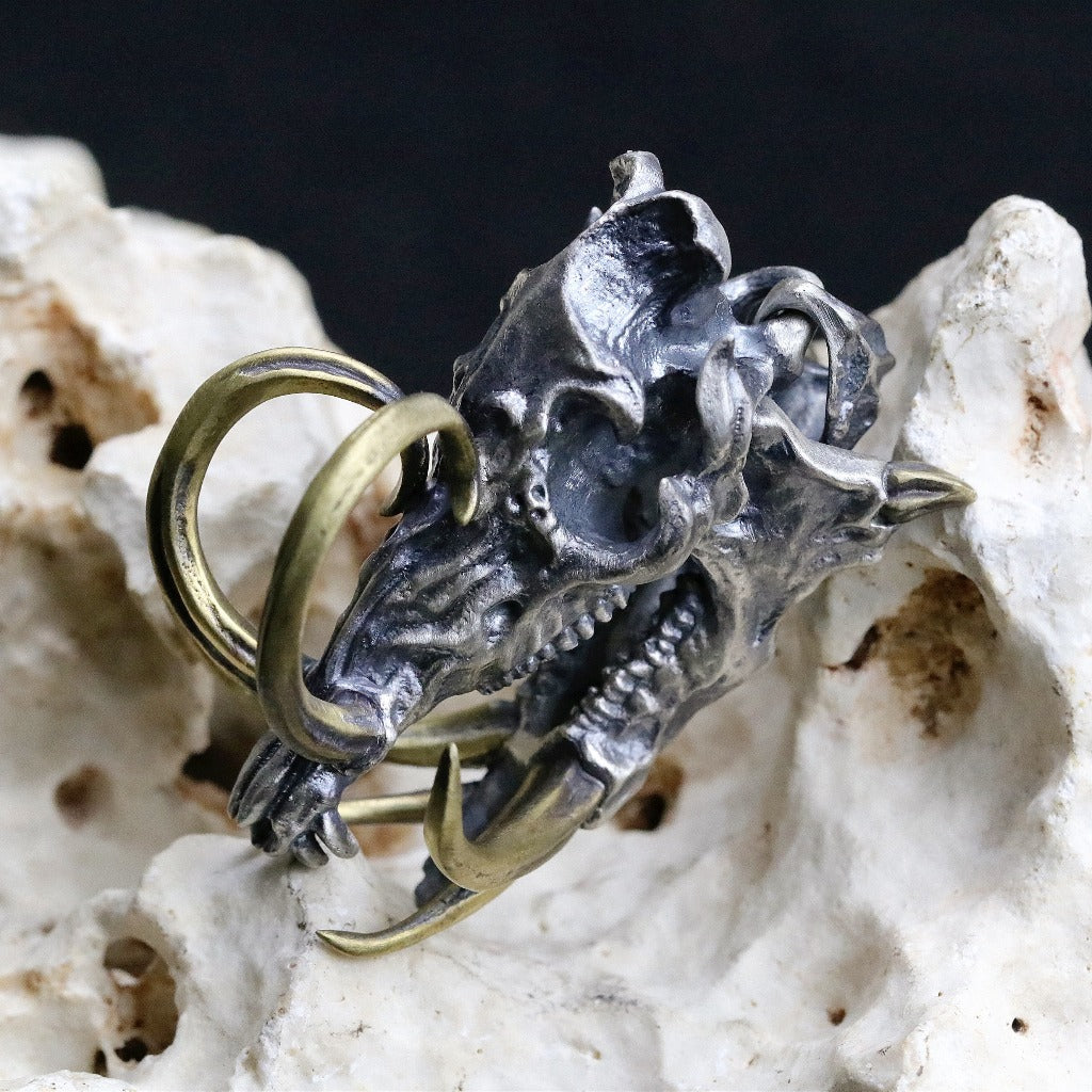 【Silver Monsters】幻獸異骸 日本 Strange Freak Designs 原創 亥年-豬 純銀吊墜