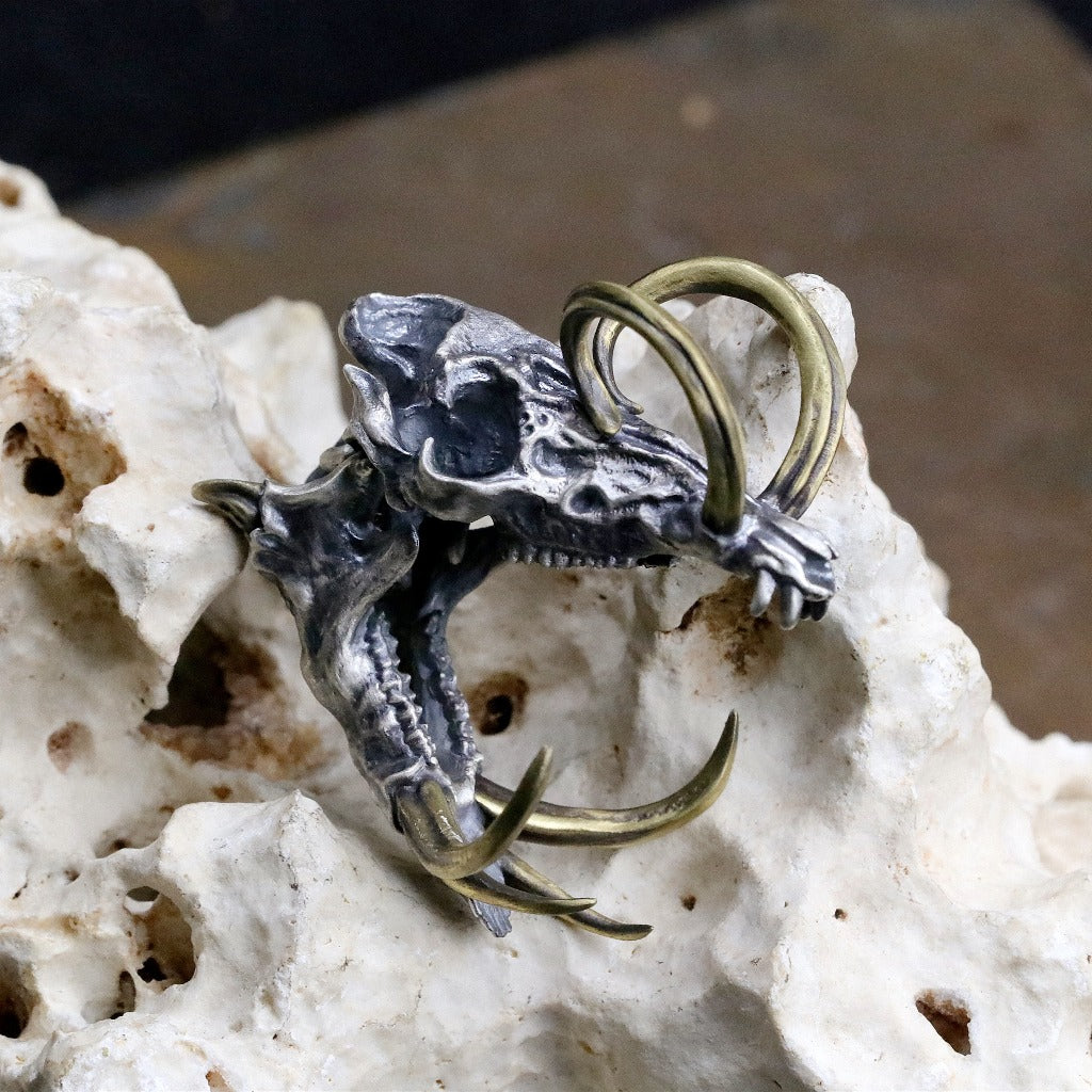 【Silver Monsters】幻獸異骸 日本 Strange Freak Designs 原創 亥年-豬 純銀吊墜