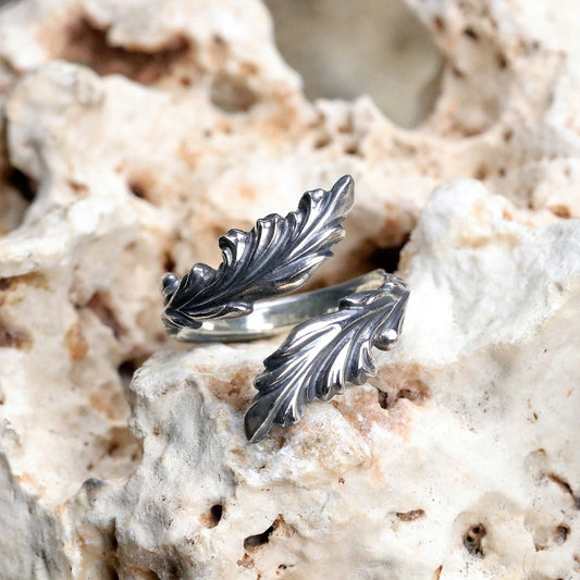 【Silver Monsters】日本一級神牌Loud Style Design × FAYDE 雙雕花開口 純銀戒指