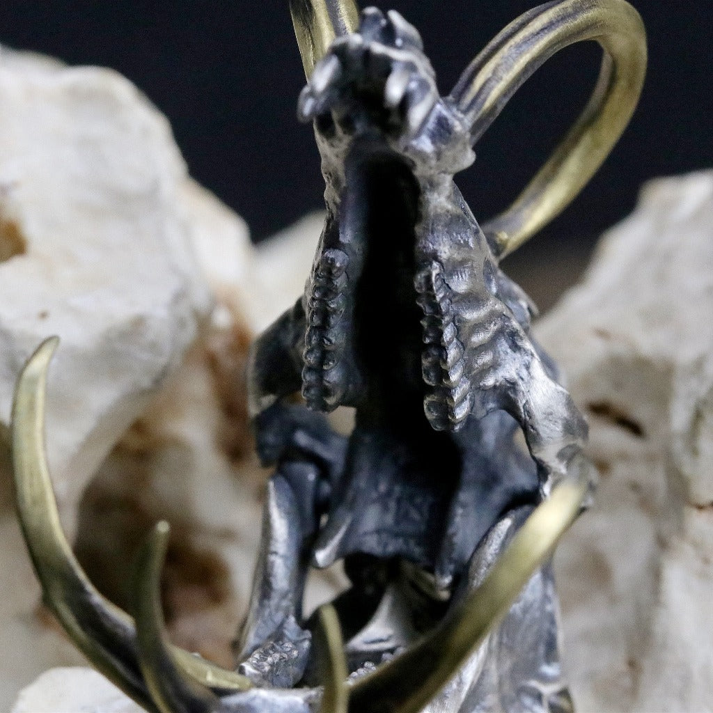 【Silver Monsters】幻獸異骸 日本 Strange Freak Designs 原創 亥年-豬 純銀吊墜