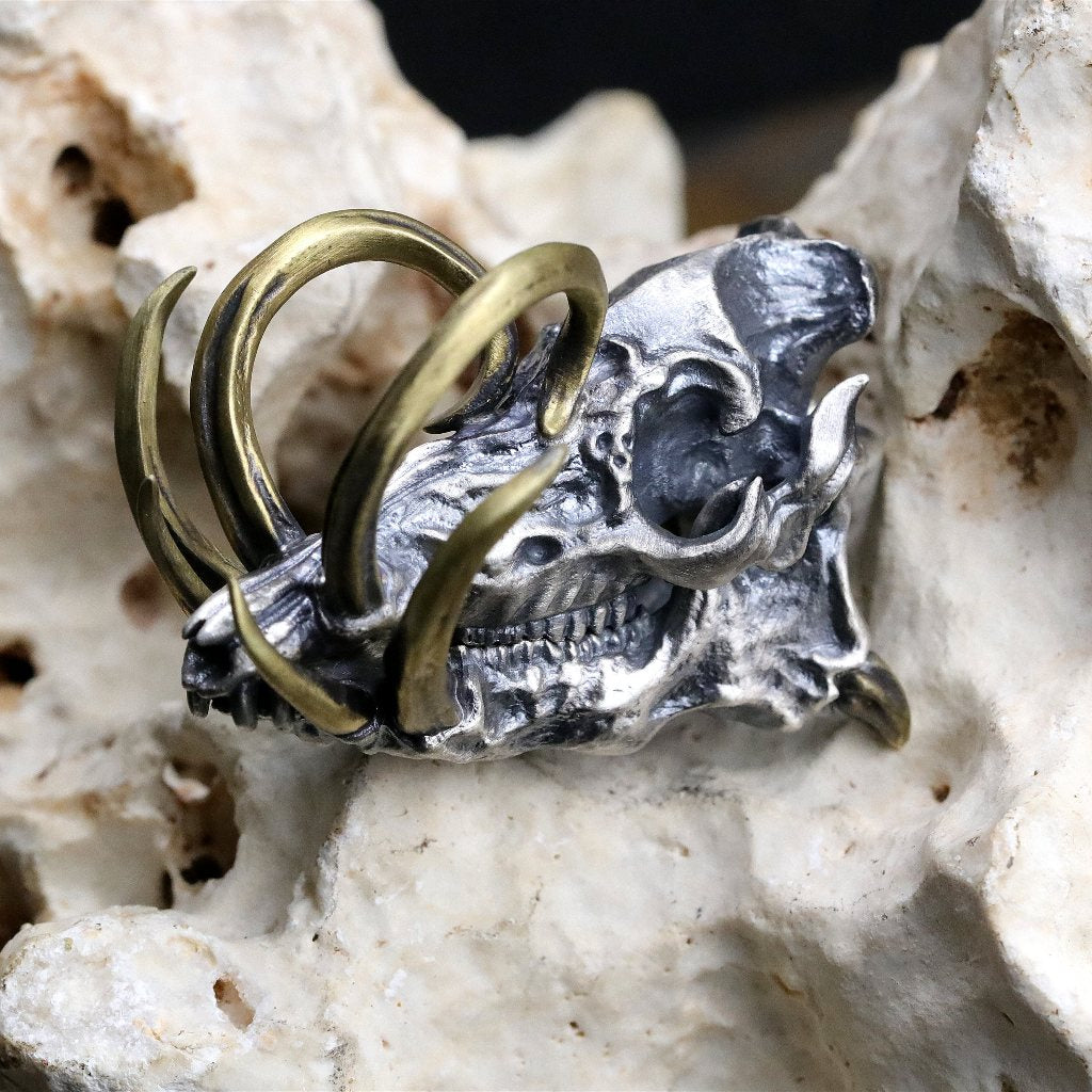 【Silver Monsters】幻獸異骸 日本 Strange Freak Designs 原創 亥年-豬 純銀吊墜
